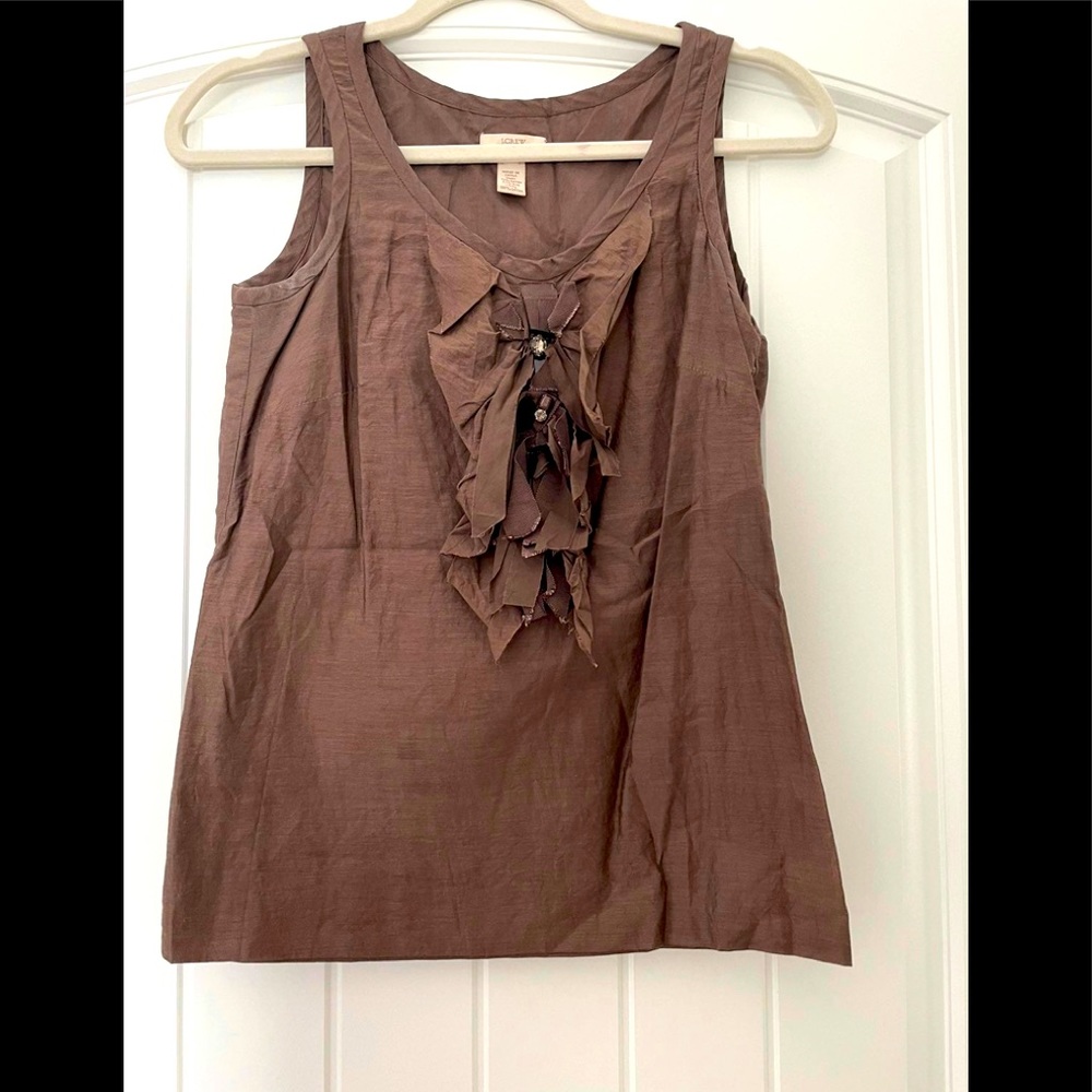 JCrew embellished top